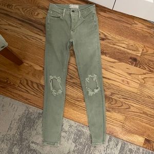 Free People ripped jeans